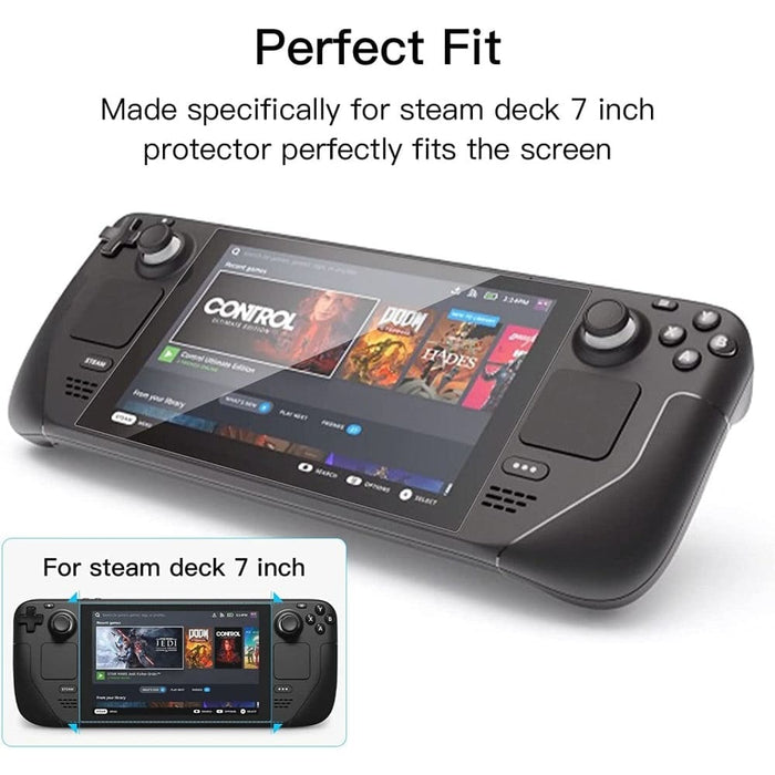 Tempered Glass Deck Screen Protector with Steam