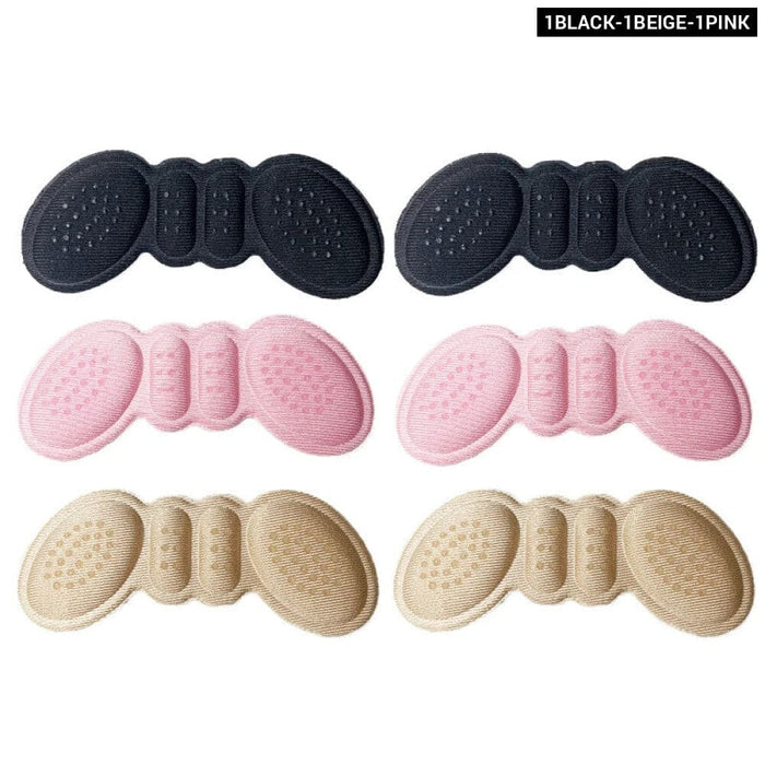 3 Pairs Heel Insoles for Pain Relief and Protection