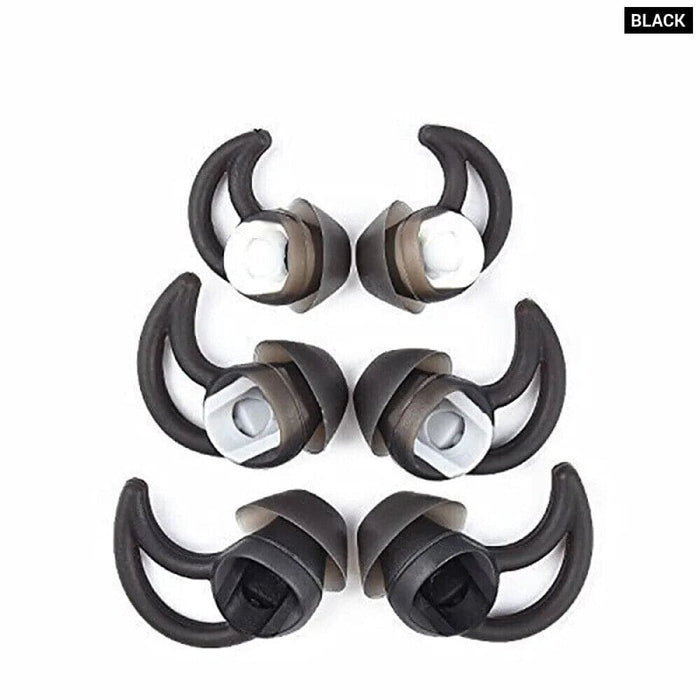 3 Pairs Silicone Tips for Bose Sound Sport Wireless Qc20