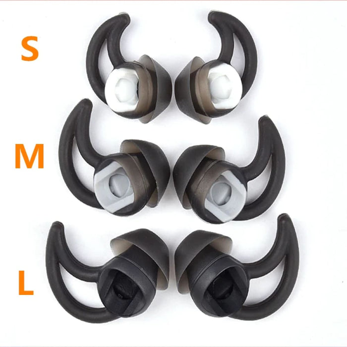 3 Pairs Silicone Tips for Bose Sound Sport Wireless Qc20