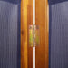 3-panel Room Divider Dark Blue 210x180 Cm Abbttpk