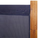 3-panel Room Divider Dark Blue 210x180 Cm Abbttpk
