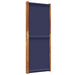 3-panel Room Divider Dark Blue 210x180 Cm Abbttpk