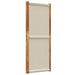 3-panel Room Divider Light Grey 210x180 Cm Abbttpp
