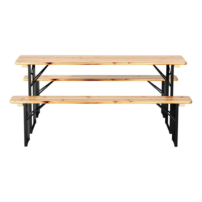 3 Pcs Outdoor Furniture Dining Set Lounge Setting Patio