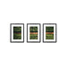 Goslash Picks 3 Pcs Photo Frame Wall Set A3 Picture Home