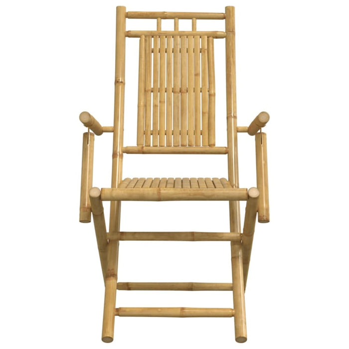 3 Piece Bistro Set Bamboo Txinpxl