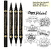 3 Piece Chinese Calligraphy Brush Pen Set for Beginners