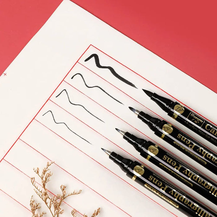 3 Piece Chinese Calligraphy Brush Pen Set for Beginners