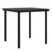 3 Piece Garden Dining Set With Cushions Black Tbkkpbp