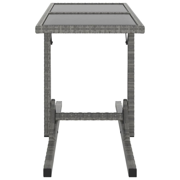 3 Piece Garden Dining Set Poly Rattan Black Tbioixl