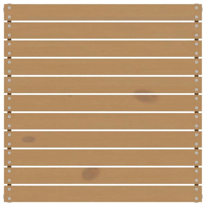 3 Piece Garden Lounge Set with Cream Cushions Solid