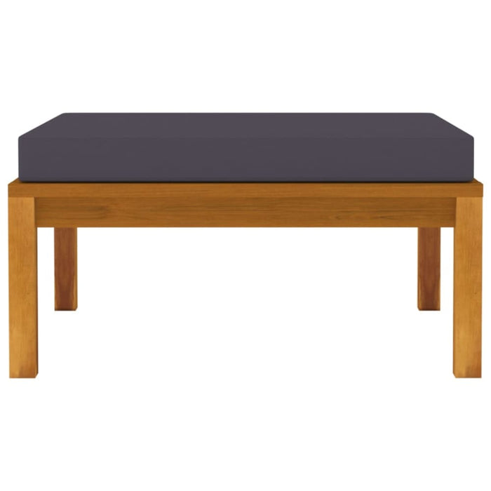 3 Piece Garden Lounge Set with Cushion Solid Acacia Wood