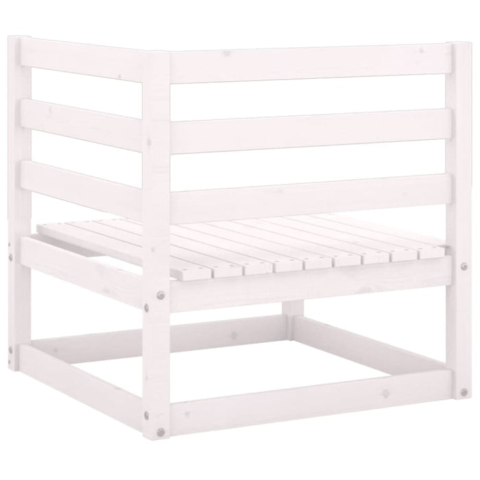 3 Piece Garden Lounge Set with Cushions Solid Pinewood