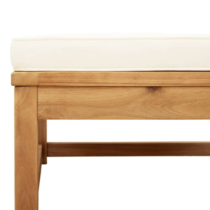 3 Piece Garden Lounge Set With Cushions Solid Wood Acacia