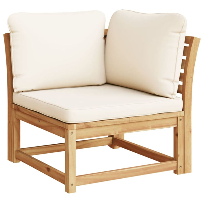 3 Piece Garden Lounge Set With Cushions Solid Wood Acacia