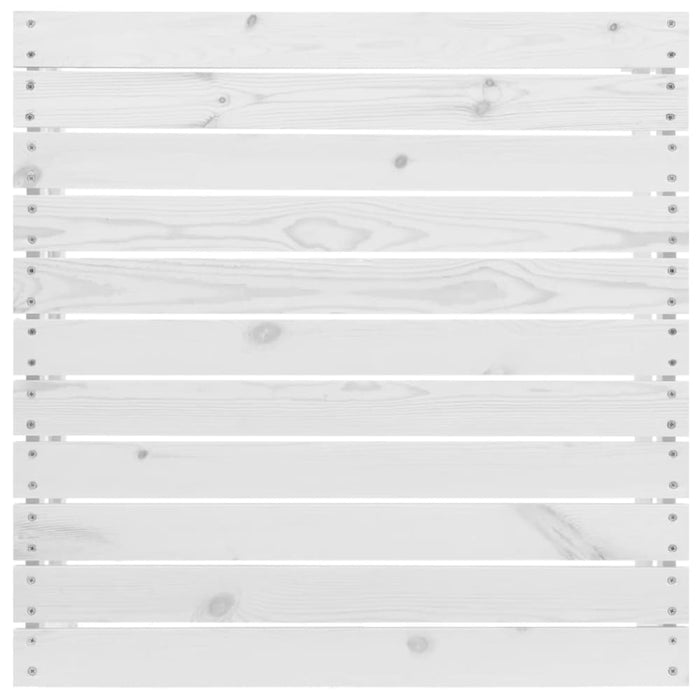 3 Piece Garden Lounge Set White Solid Wood Pine Tbnxtin