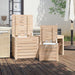 3 Piece Garden Box Set Solid Wood Pine Nxtkpp