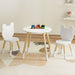 3 Piece Kids Table and Chairs Set Activity Playing Study