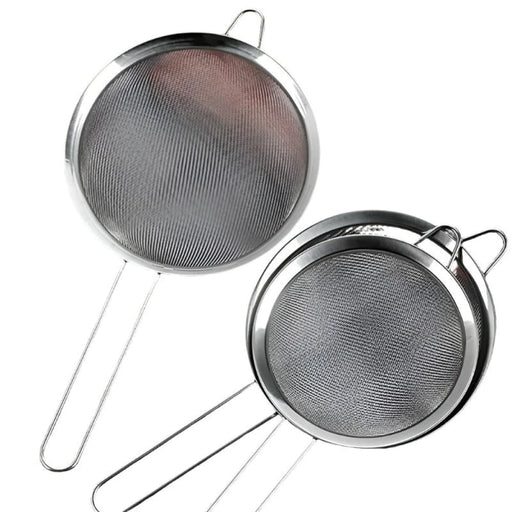 3 Piece Stainless Steel Fine Mesh Strainer Set