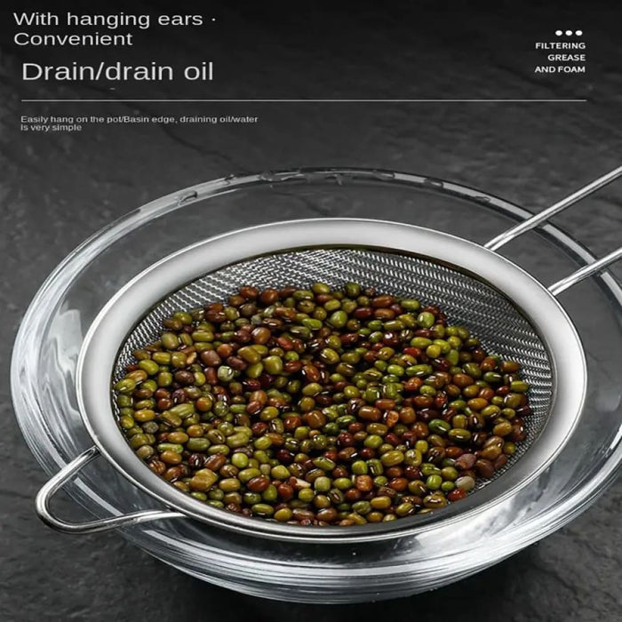 3 Piece Stainless Steel Fine Mesh Strainer Set