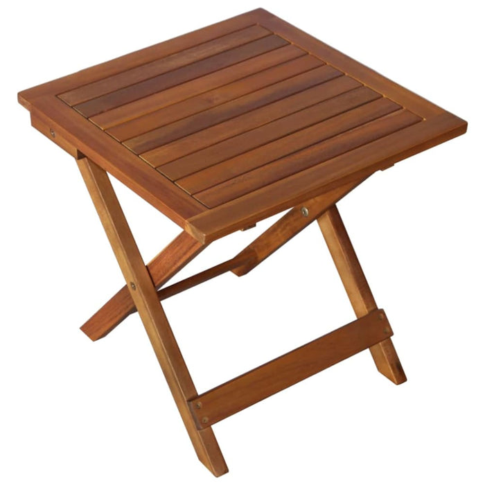 3 Piece Sunlounger with Tea Table Solid Acacia Wood Xikolb