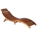 3 Piece Sunlounger with Tea Table Solid Acacia Wood Xikolb