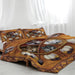 3 Piece Wolf Design Bedding Set Duvet Cover With 2 Pillow