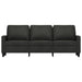 3-seater Sofa Black 180 Cm Fabric Tpkoip