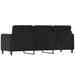 3-seater Sofa Black 180 Cm Velvet Tpkapi