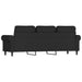 3-seater Sofa Black 180 Cm Velvet Tpkpaa