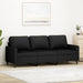 3-seater Sofa Black 180 Cm Velvet Tpkxoa