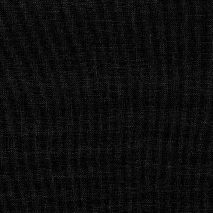 3-seater Sofa Black Fabric 180 Cm Tpkakb