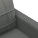 3-seater Sofa Dark Grey 180 Cm Fabric Tpkobb
