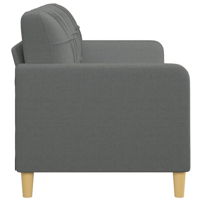 3-seater Sofa Dark Grey 180 Cm Fabric Tpkobb