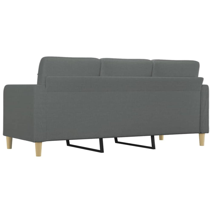 3-seater Sofa Dark Grey 180 Cm Fabric Tpkobb