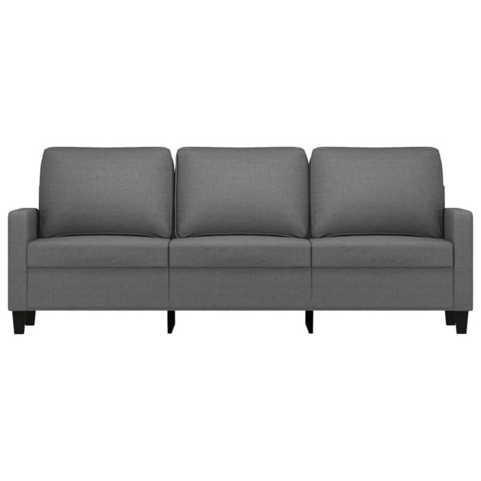 3-seater Sofa Dark Grey 180 Cm Fabric Tpkoix
