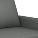 3-seater Sofa Dark Grey 180 Cm Fabric Tpkoix