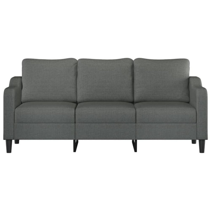 3-seater Sofa Dark Grey 180 Cm Fabric Tpktln