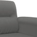 3-seater Sofa Dark Grey 180 Cm Microfibre Fabric Tpkplk