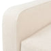 3-seater Sofa Fabric Cream White Xapapo