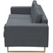 3-seater Sofa Fabric Dark Grey Xatoni