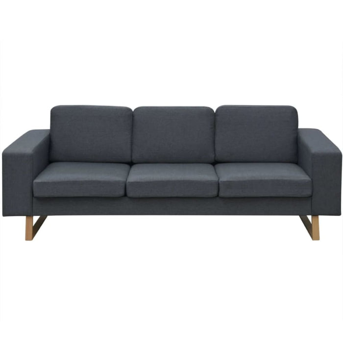 3-seater Sofa Fabric Dark Grey Xatoni