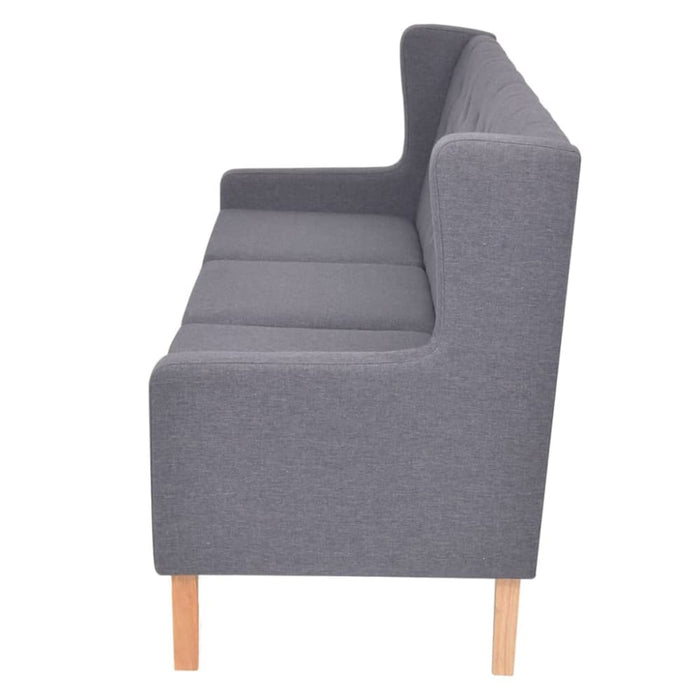 3-seater Sofa Fabric Grey Xapapa