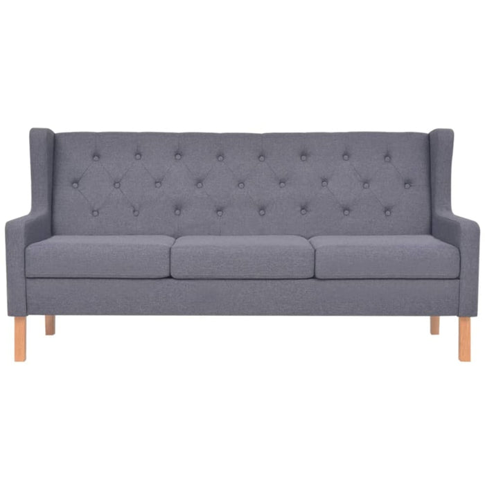 3-seater Sofa Fabric Grey Xapapa