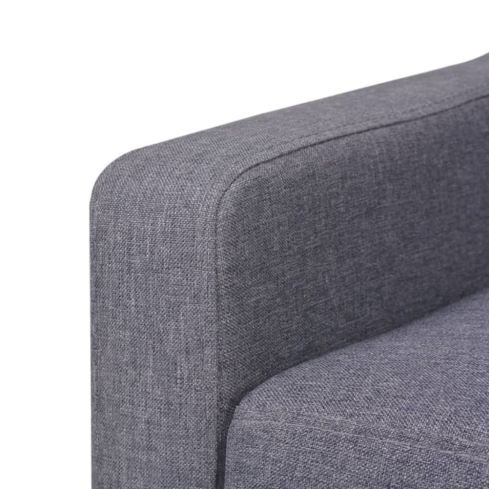 3-seater Sofa Fabric Grey Xapapa