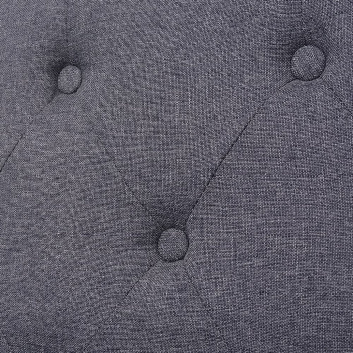 3-seater Sofa Fabric Grey Xapapa