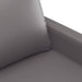 3-seater Sofa Grey 180 Cm Faux Leather Tpkoaa