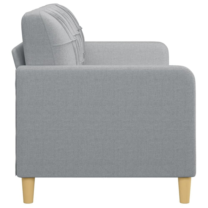 3-seater Sofa Light Grey 180 Cm Fabric Tpkbkk