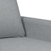 3-seater Sofa Light Grey 180 Cm Fabric Tpkoio